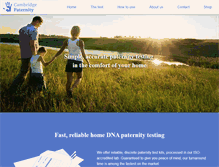 Tablet Screenshot of cambridgepaternity.com